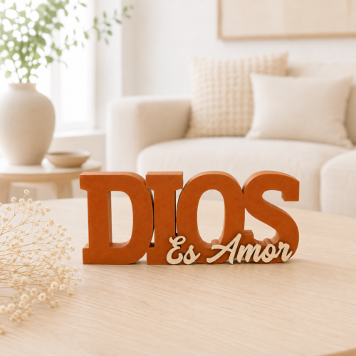 c940b5ef-5026-4c8c-bbf3-263d87a61313 Figura decorativa Dios es Amor Café